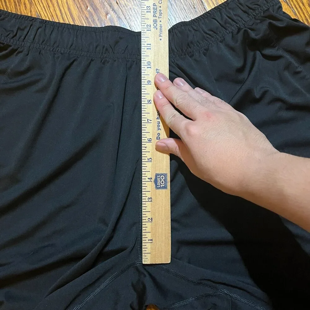 Nike Men's XL Dri-Fit Relaxed Fit Running Gym Workout Athletic Shorts Black